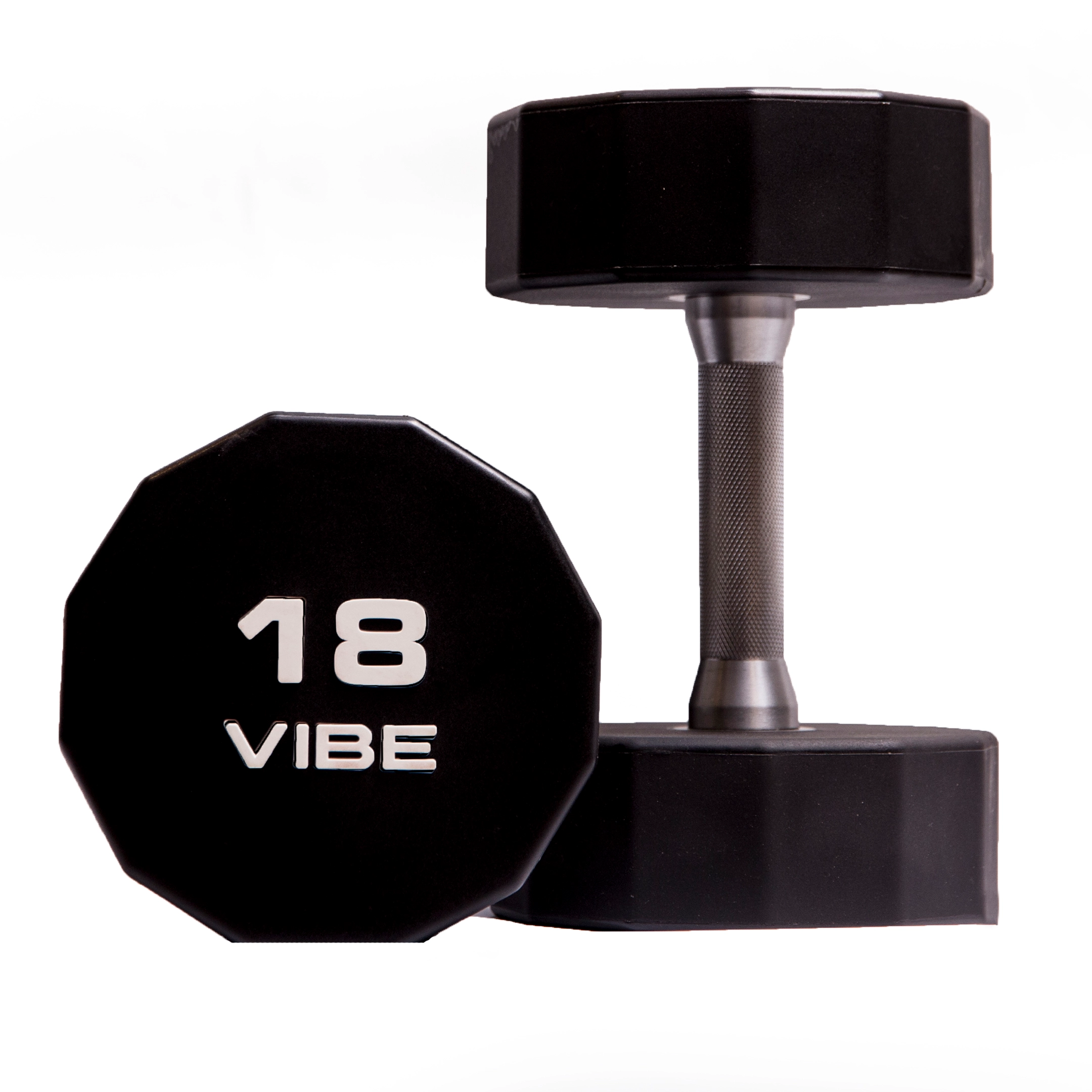 12 Edge Premium CPU Dumbbells, 18 Kg (Pair)