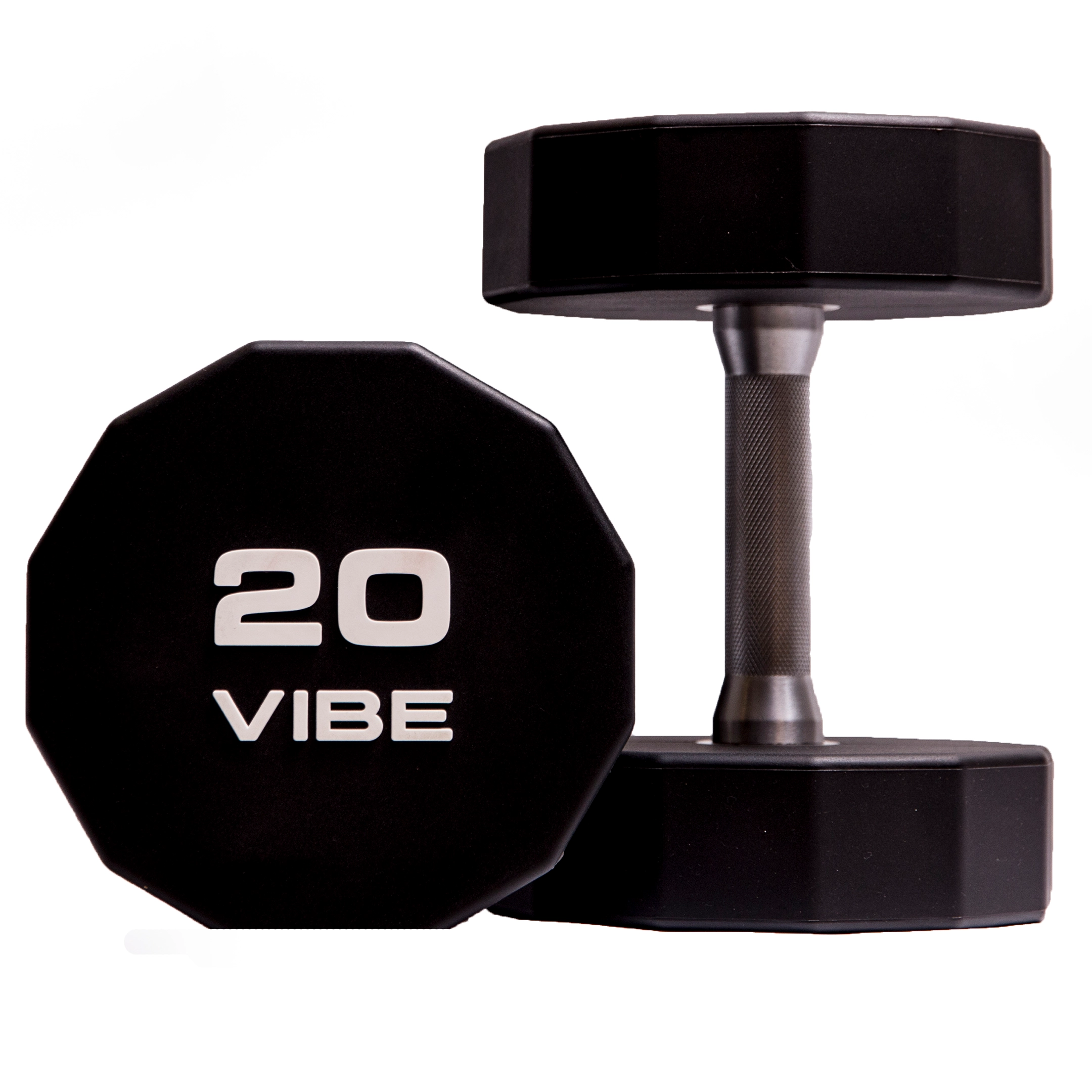 12 Edge Premium CPU Dumbbells, 20 Kg (Pair)