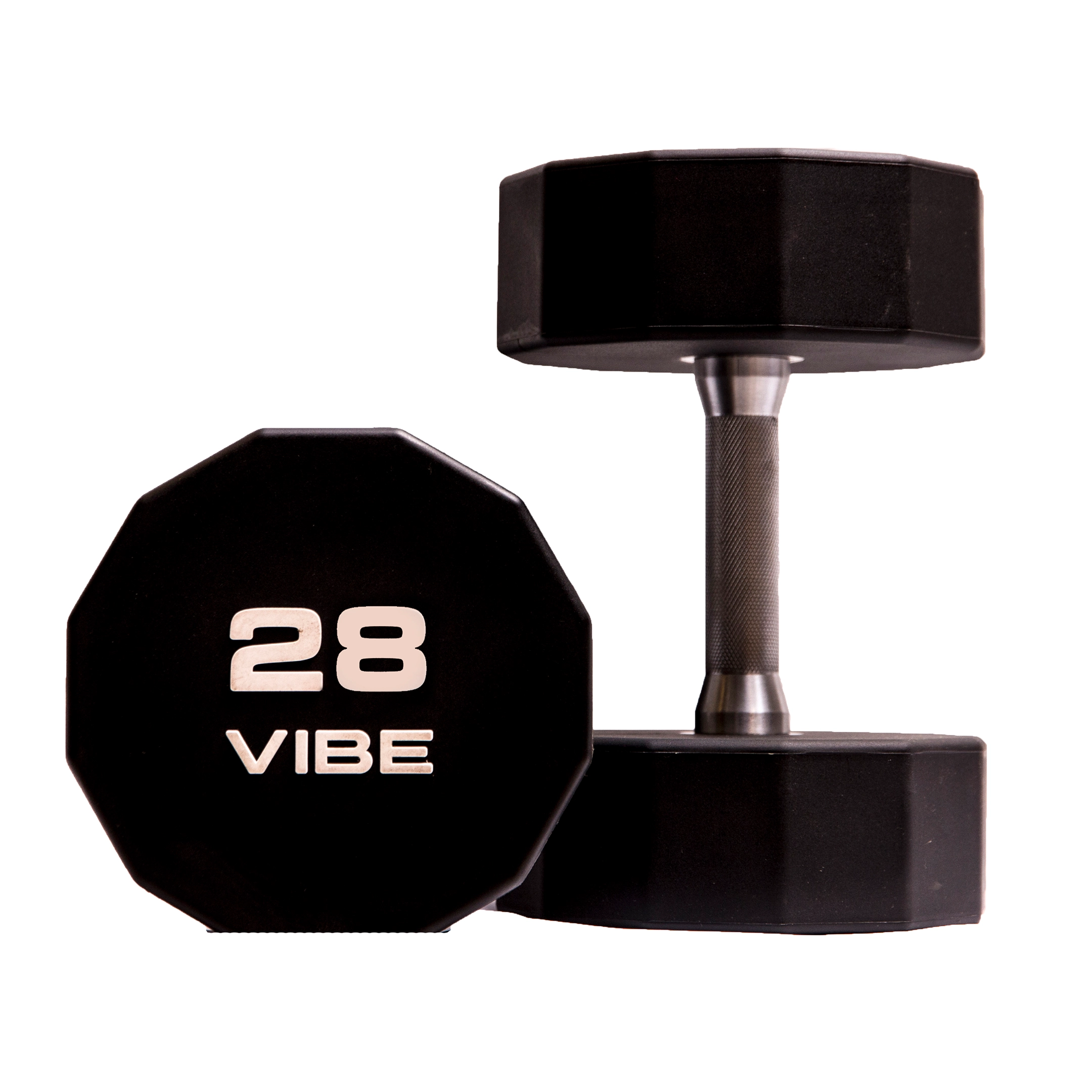 12 Edge Premium CPU Dumbbells, 28 Kg (Pair)