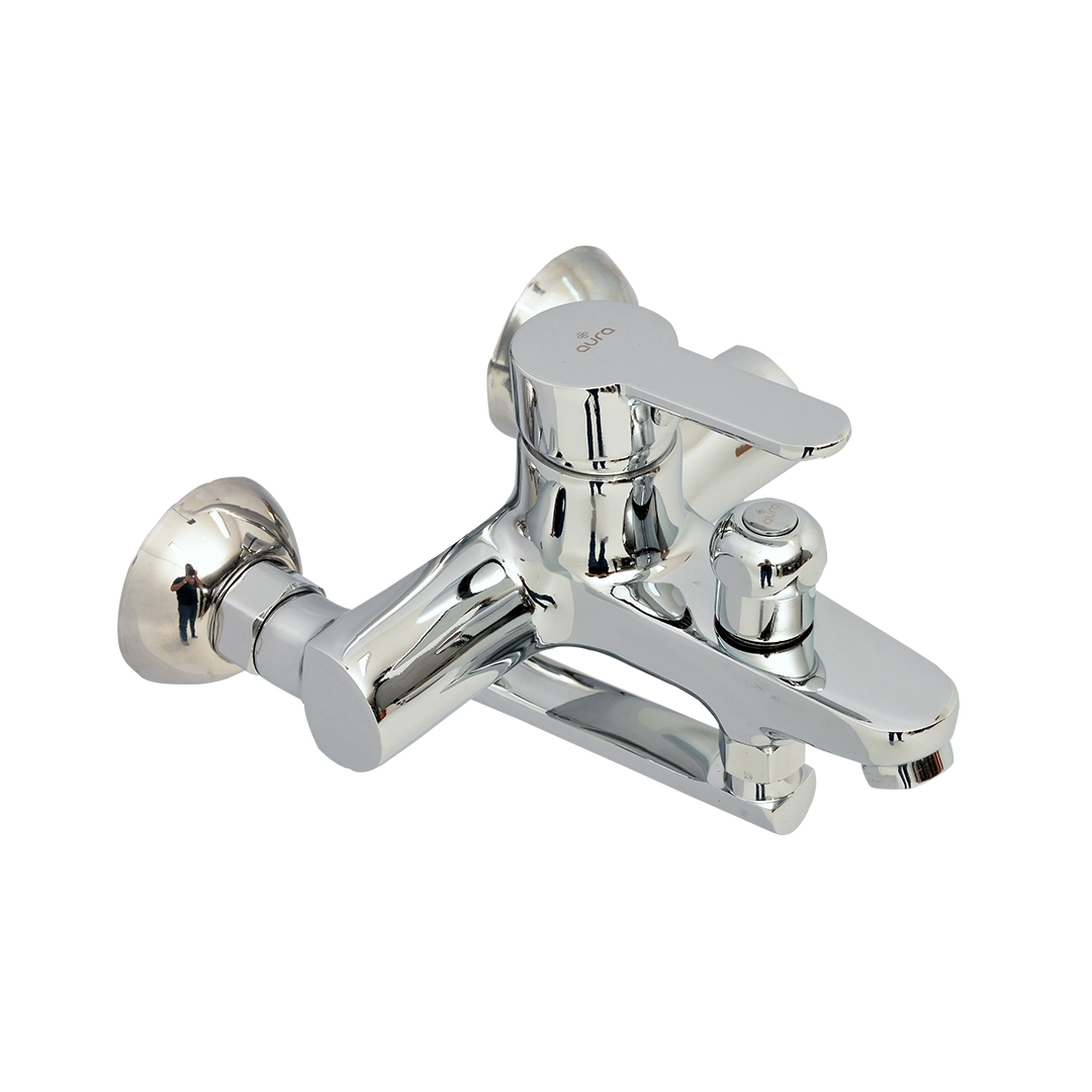 Pure Bath Mixer w/ Rod & Shower
