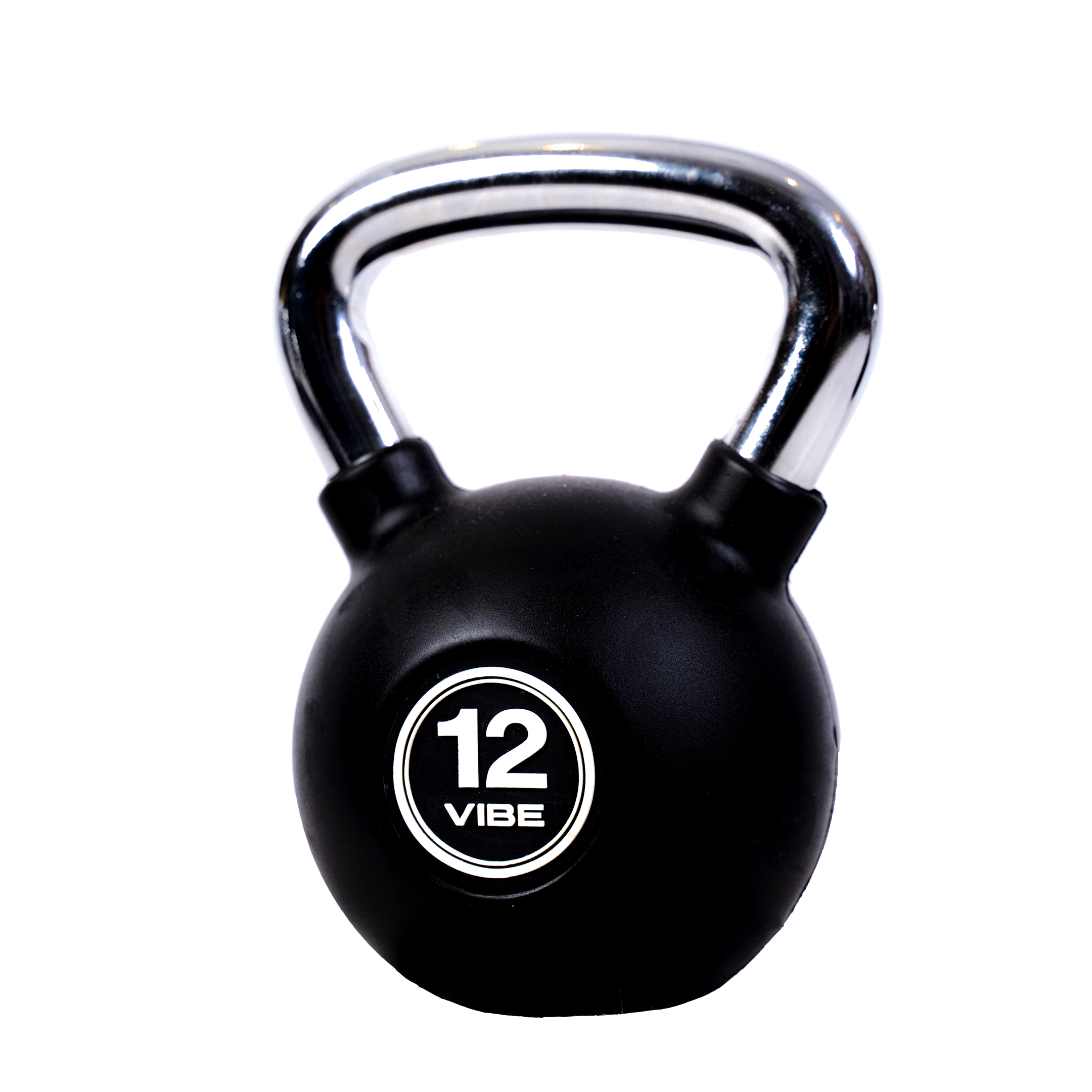 Rubber Coated Kettlebell – 12 Kg