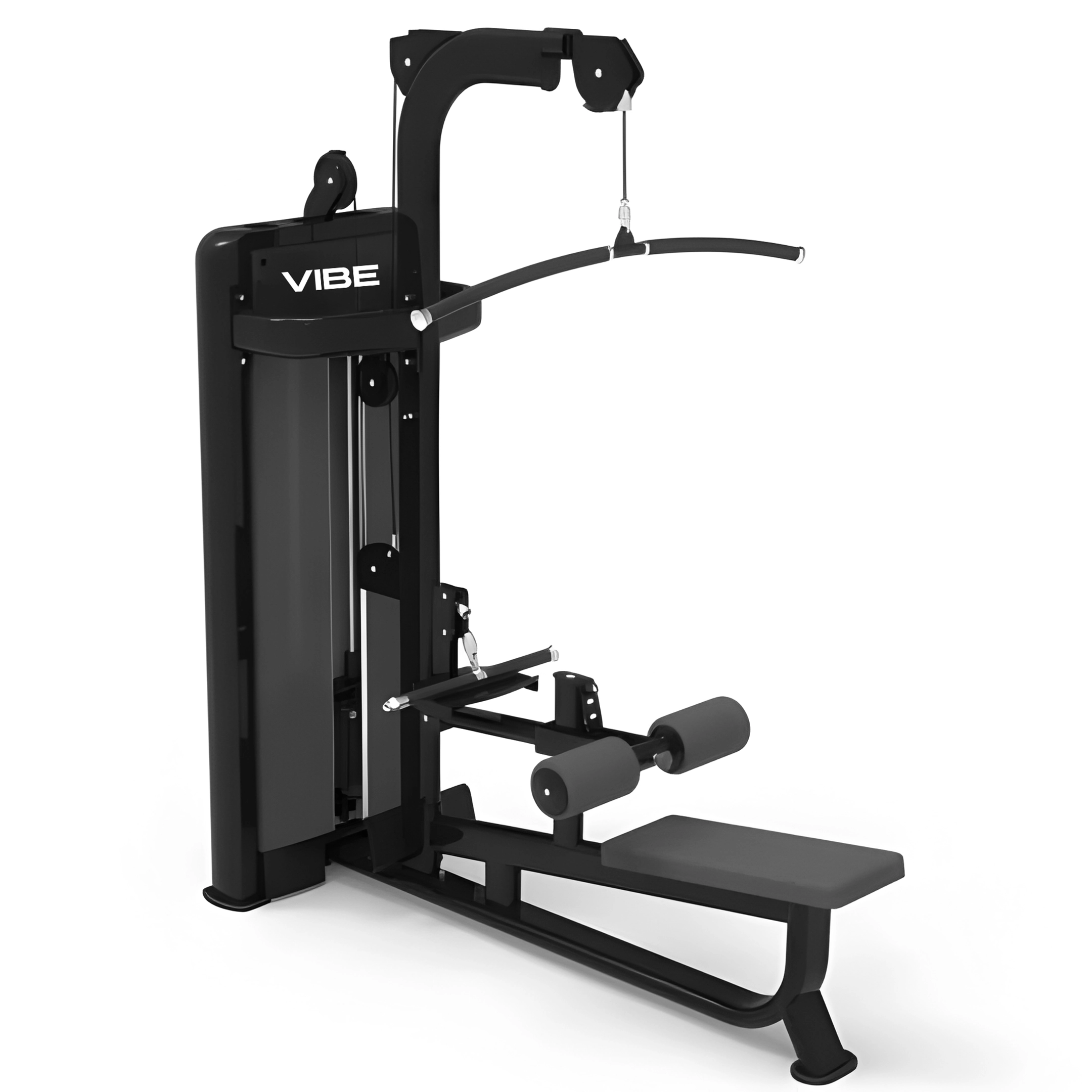 Lat pull downLow row 1
